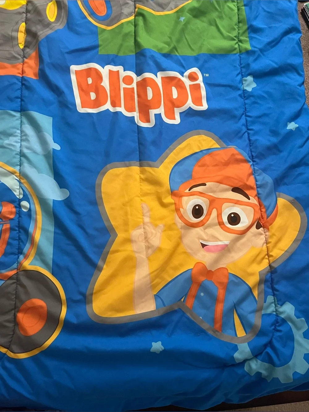 Blippi Twin Size Bed Set